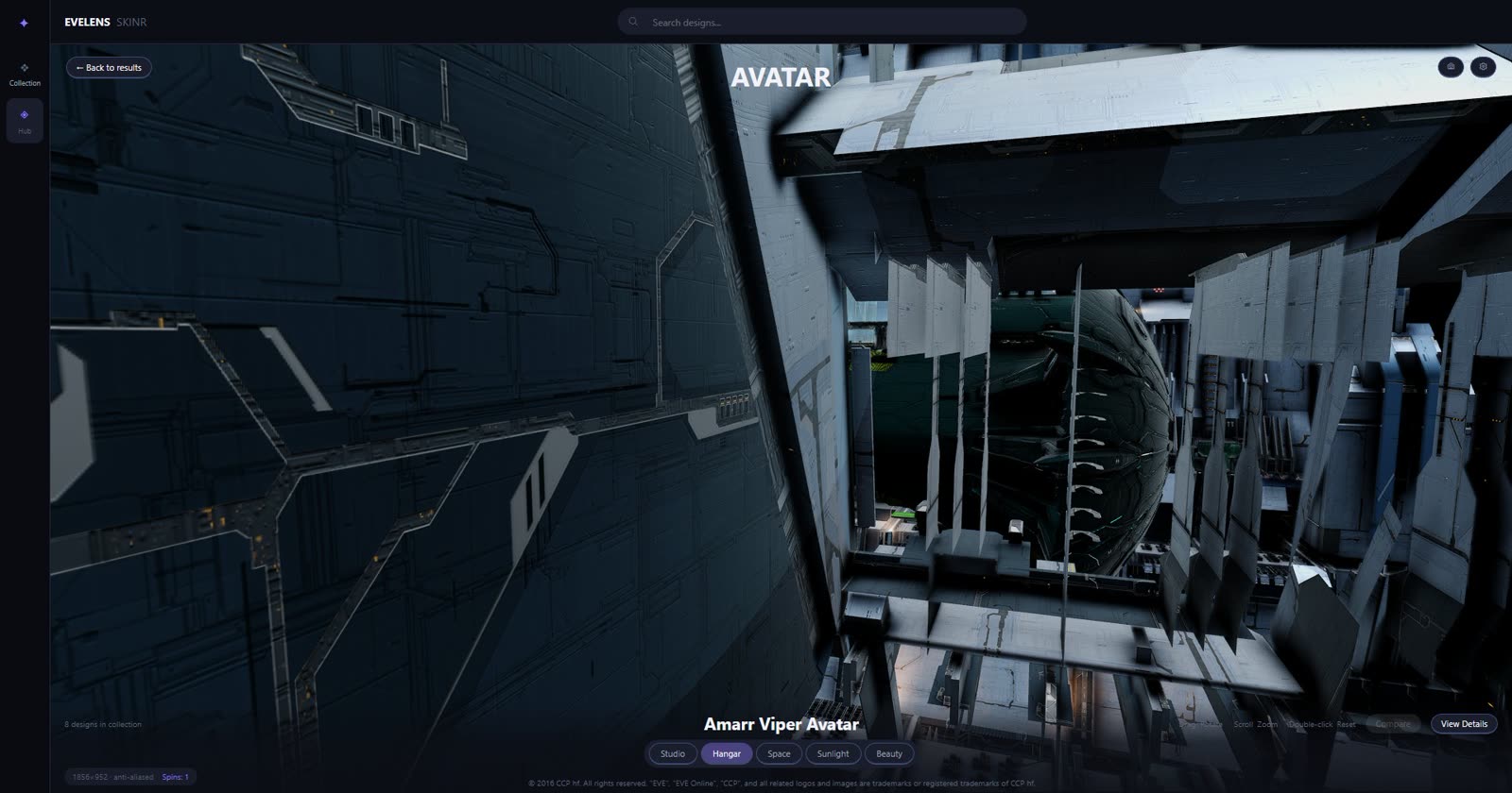 The same berth from another angle: walls in every direction